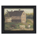 Stone Barn 1 Black Framed Print Wall Art - Homeroots - Flyclothing LLC
