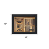 Country Treasures Black Framed Print Wall Art - Homeroots - Flyclothing LLC