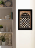 Woolsey Board Game 2 Black Framed Print Wall Art - Homeroots - Flyclothing LLC