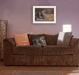 A Mother Love Horses 1 White Framed Print Wall Art - Homeroots - Flyclothing LLC