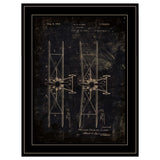Airplane Patent I 2 Black Framed Print Wall Art - Homeroots - Flyclothing LLC