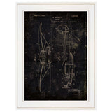 Airplane Patent II 1 White Framed Print Wall Art - Homeroots - Flyclothing LLC