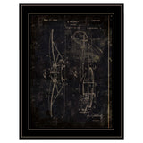 Airplane Patent II 2 Black Framed Print Wall Art - Homeroots - Flyclothing LLC