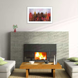 NYC Skyline 1 White Framed Print Wall Art - Homeroots - Flyclothing LLC