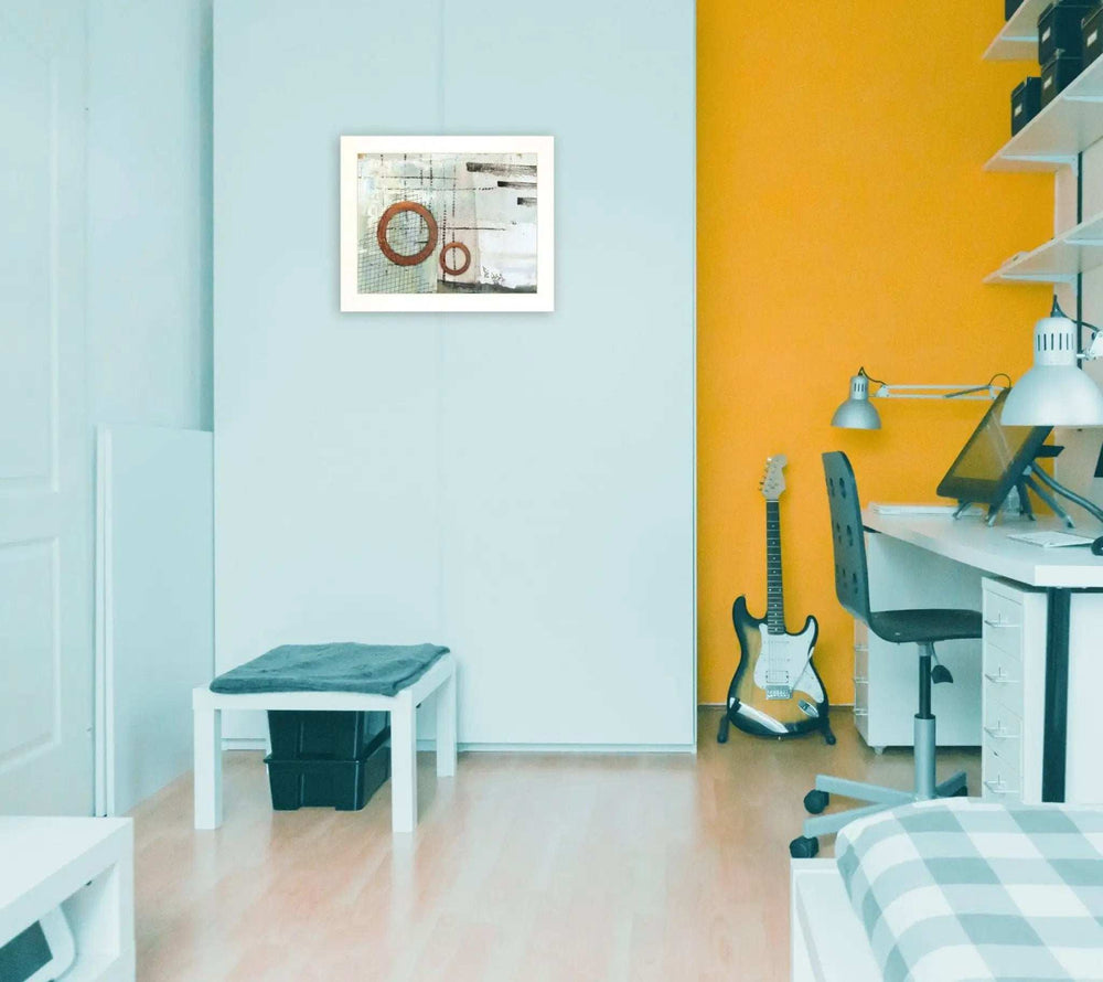 Balance this I 1 White Framed Print Wall Art - Homeroots - Flyclothing LLC