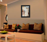 Falling Blocks 2 Black Framed Print Wall Art - Homeroots - Flyclothing LLC