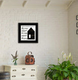 A Blessing 2 Black Framed Print Wall Art - Homeroots - Flyclothing LLC