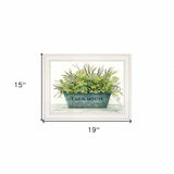 Farmhouse White Framed Print Wall Art - Homeroots - Flyclothing LLC