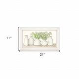 Simplicity in White II White Framed Print Wall Art - Homeroots - Flyclothing LLC