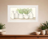 Simplicity in White II White Framed Print Wall Art - Homeroots - Flyclothing LLC