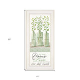 In Our Home 2 White Framed Print Wall Art - Homeroots - Flyclothing LLC