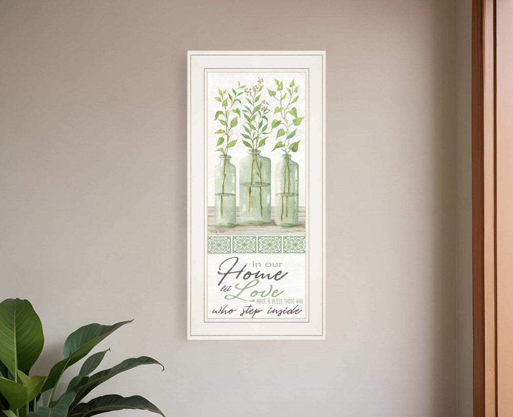 In Our Home 2 White Framed Print Wall Art - Homeroots - Flyclothing LLC