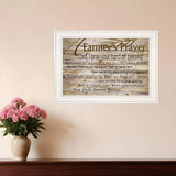A Farmers Prayer 1 White Framed Print Wall Art - Homeroots - Flyclothing LLC