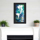 Under the Sea 2 Black Framed Print Wall Art - Homeroots - Flyclothing LLC