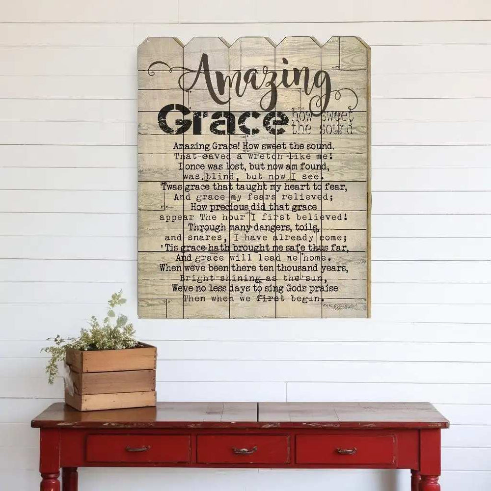 Amazing Grace 1 Unframed Print Wall Art - Homeroots - Flyclothing LLC