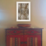 Tis the season Snowflakes 1 White Framed Print Wall Art - Homeroots - Flyclothing LLC