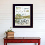 Good Day Antique Ford Tractor Black Framed Print Wall Art - Homeroots - Flyclothing LLC