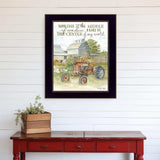 Center of My World Black Framed Print Wall Art - Homeroots - Flyclothing LLC