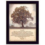 Living Life 4 Black Framed Print Wall Art - Homeroots - Flyclothing LLC