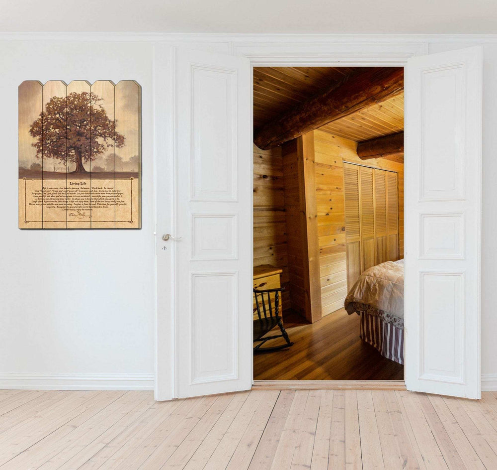 Living Life Unframed Print Wall Art - Homeroots - Flyclothing LLC