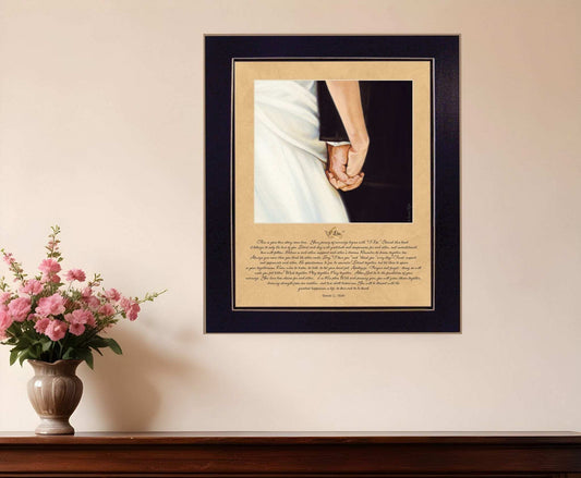 I Do 8 Black Framed Print Wall Art - Homeroots - Flyclothing LLC