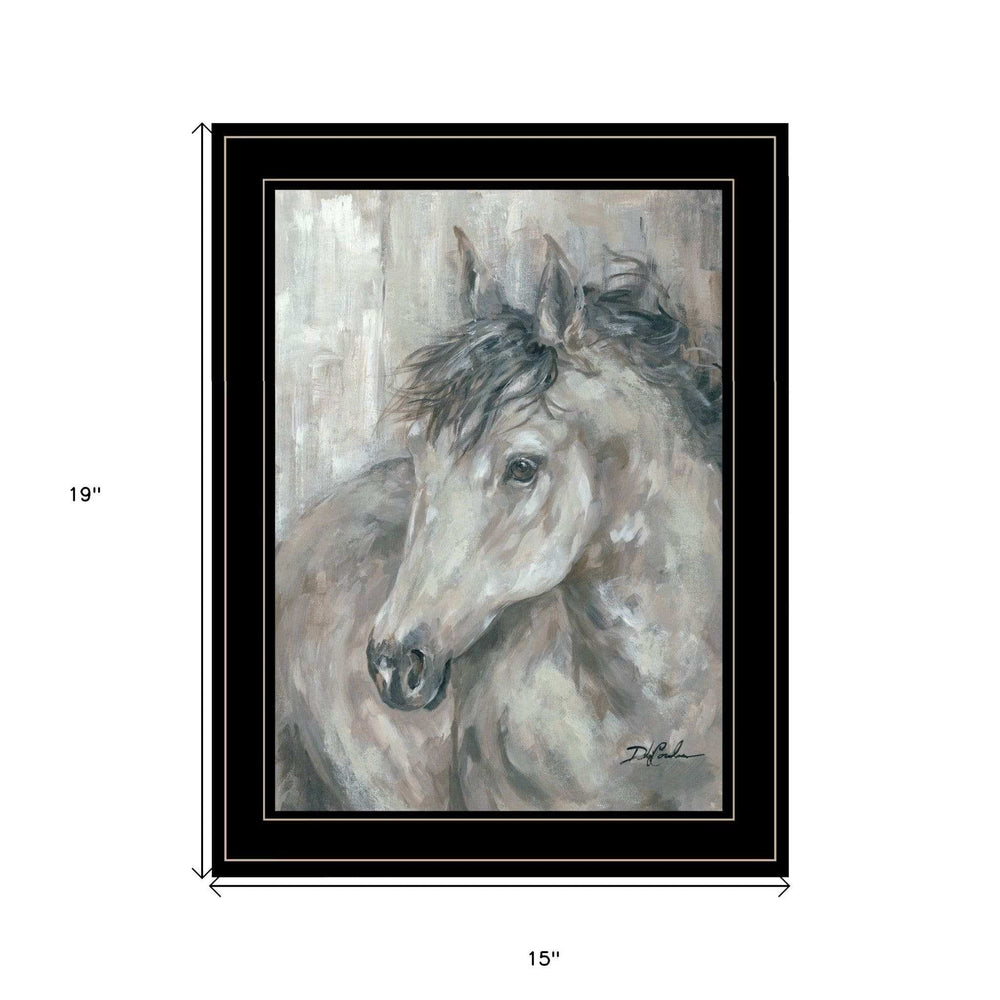 TRUE Spirit 2 Black Framed Print Wall Art - Homeroots - Flyclothing LLC