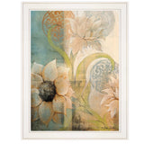 Meandering Flowers I 1 White Framed Print Wall Art - Homeroots - Flyclothing LLC