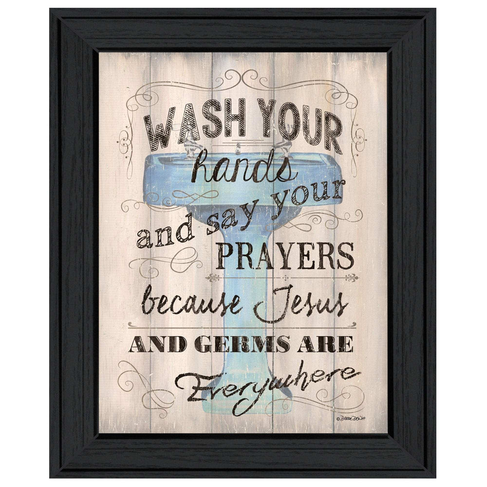 Bathroom Humor 2 Black Framed Print Bathroom Wall Art - Homeroots - Flyclothing LLC