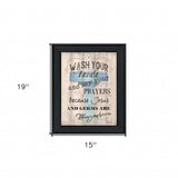 Bathroom Humor 2 Black Framed Print Bathroom Wall Art - Homeroots - Flyclothing LLC