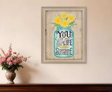 Sunshine 3 Brown Framed Print Wall Art - Homeroots - Flyclothing LLC