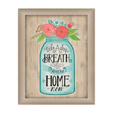 Youre Home Now Brown Framed Print Wall Art - Homeroots - Flyclothing LLC