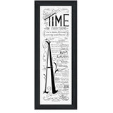 Time for Everything Black Framed Print Wall Art - Homeroots - Flyclothing LLC