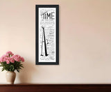 Time for Everything Black Framed Print Wall Art - Homeroots - Flyclothing LLC