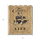 Farm Life Unframed Print Wall Art - Homeroots - Flyclothing LLC