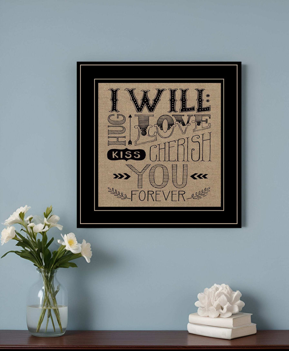 Forever 2 Black Framed Print Wall Art - Homeroots - Flyclothing LLC