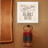 When All Else Fails 2 White Framed Print Bathroom Wall Art - Homeroots - Flyclothing LLC