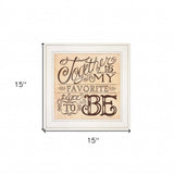 Together 2 White Framed Print Wall Art - Homeroots - Flyclothing LLC