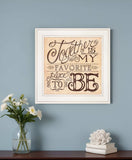 Together 2 White Framed Print Wall Art - Homeroots - Flyclothing LLC