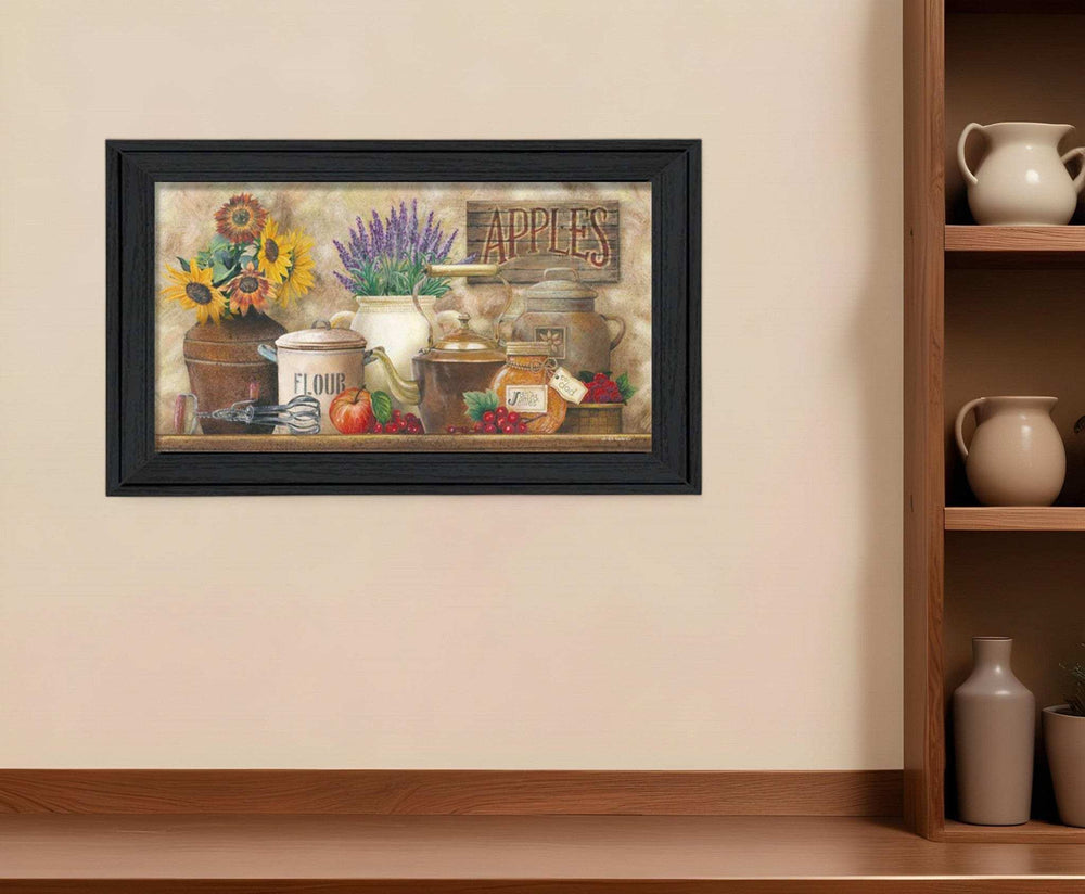 Antique Kitchen 3 Black Framed Print Kitchen Wall Art - Homeroots - Flyclothing LLC