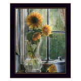 Morning Flower 1 Black Framed Print Wall Art - Homeroots - Flyclothing LLC