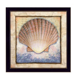 Shell Black Framed Print Wall Art - Homeroots - Flyclothing LLC