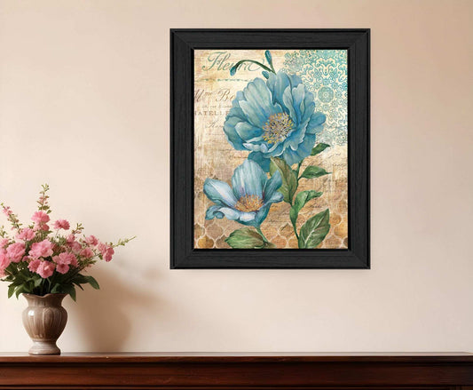 Paris Blue I Black Framed Print Wall Art - Homeroots - Flyclothing LLC