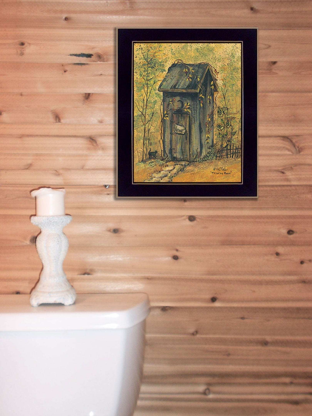 Thinking Room Black Framed Print Wall Art - Homeroots - Flyclothing LLC