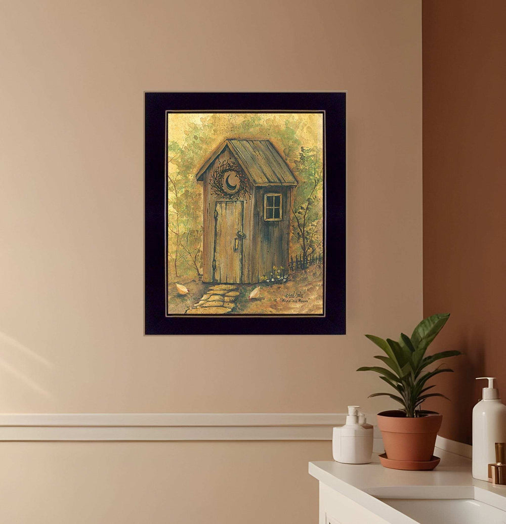 Reading Room 2 Black Framed Print Wall Art - Homeroots - Flyclothing LLC