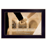 To Have and To Hold 3 Black Framed Print Wall Art - Homeroots - Flyclothing LLC