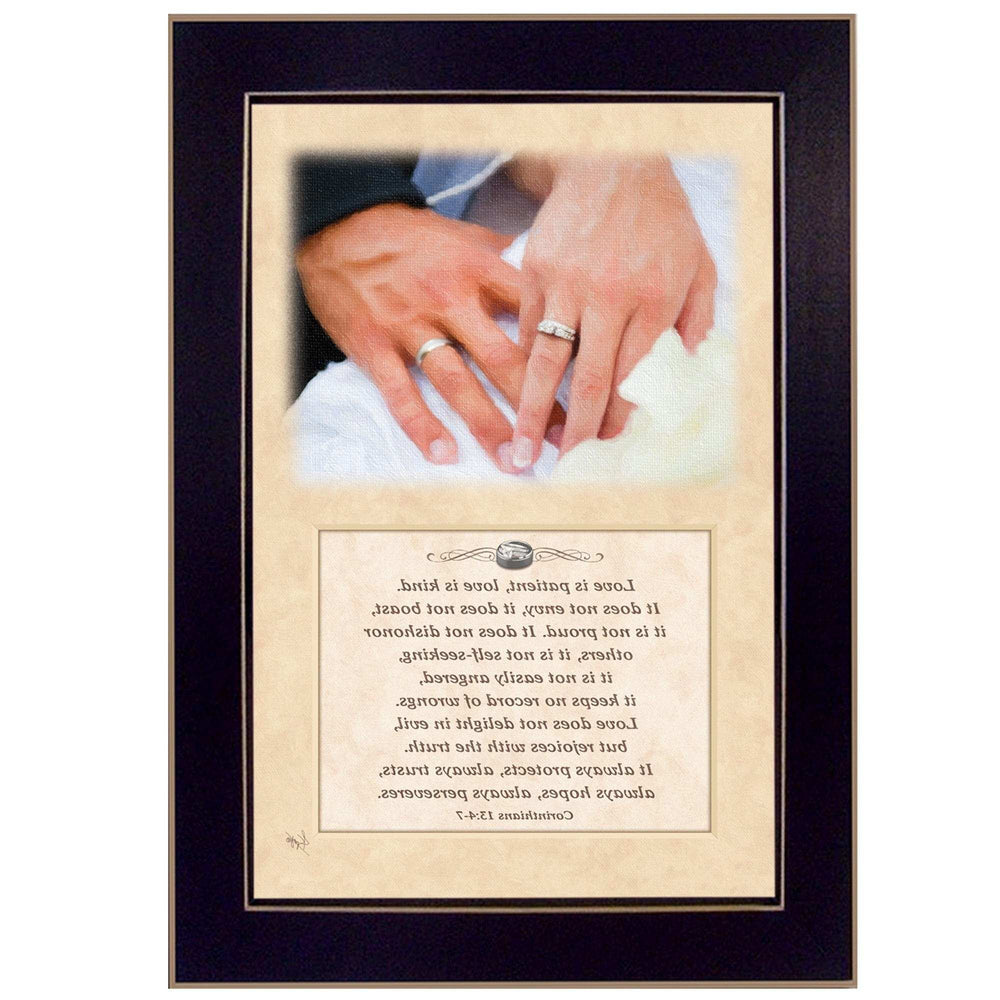 Love 2 Black Framed Print Wall Art - Homeroots - Flyclothing LLC