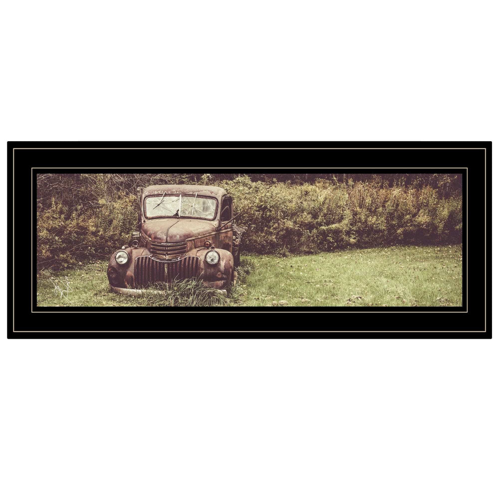 Rusty Clearing 2 Black Framed Print Wall Art - Homeroots - Flyclothing LLC