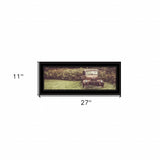 Rusty Clearing 2 Black Framed Print Wall Art - Homeroots - Flyclothing LLC