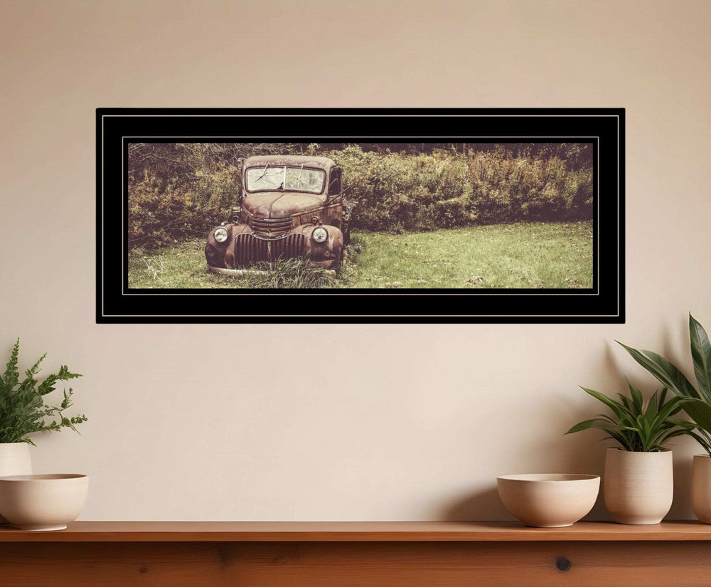 Rusty Clearing 2 Black Framed Print Wall Art - Homeroots - Flyclothing LLC