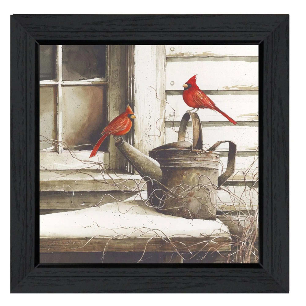 Waiting For Spring Black Framed Print Wall Art - Homeroots - Flyclothing LLC